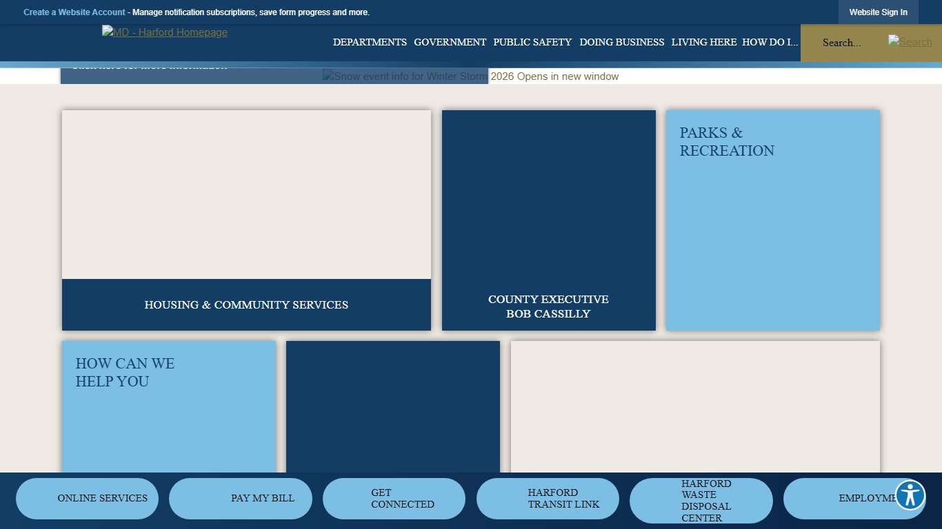 Harford County, MD Official Website